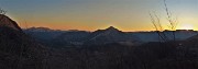 66 Luce e colori del tramonto inoltrato sulla Val Serina